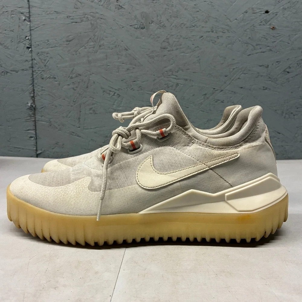 Nike Air Light Bone Sail Wild Trail Sneakers Mens 10 Off White Athletic Shoes